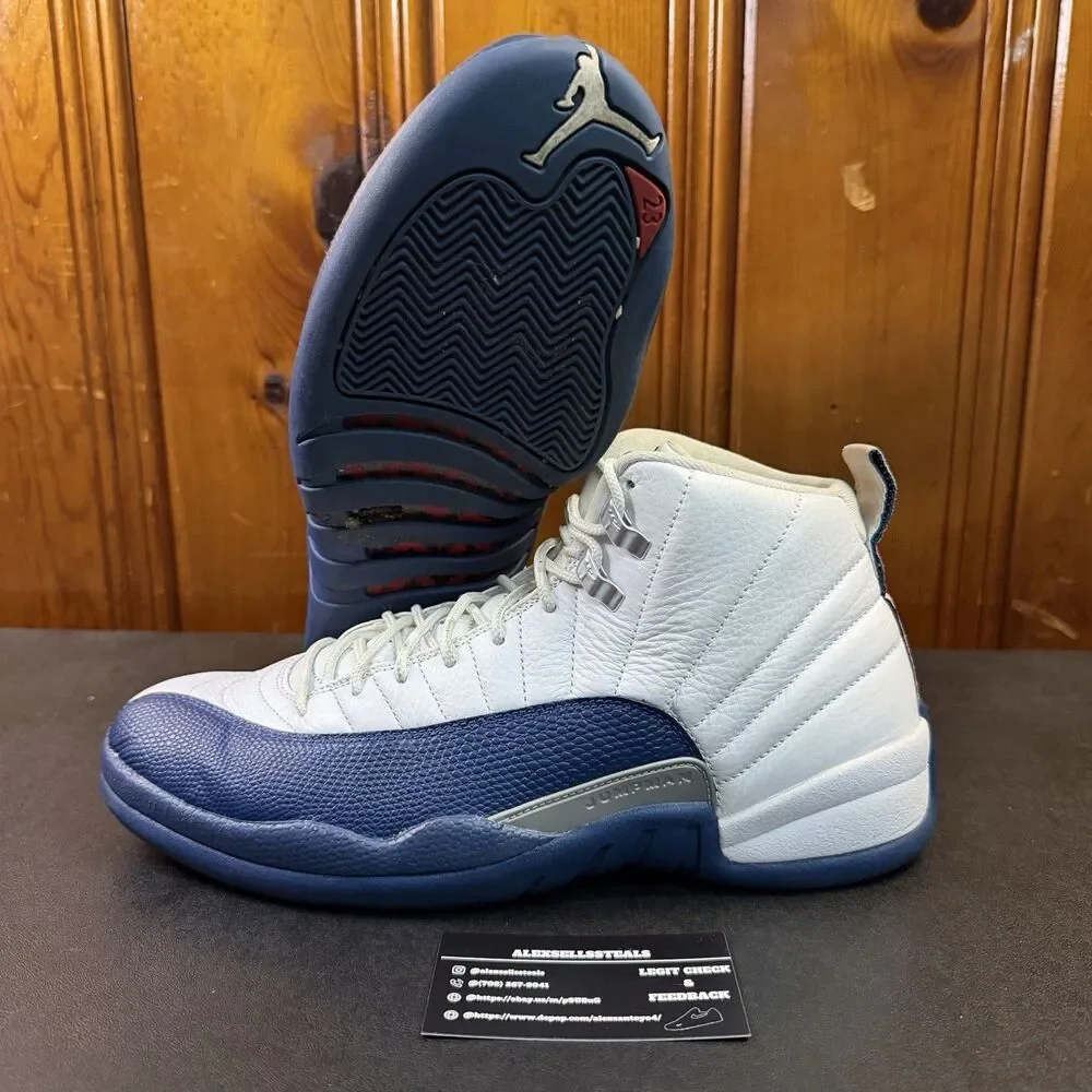 Jordan 12 Retro French Blue/White Size 11 (CT8013-114) 2025 Release